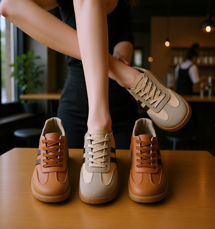 여학생 가을 통굽 스니커즈 운동화