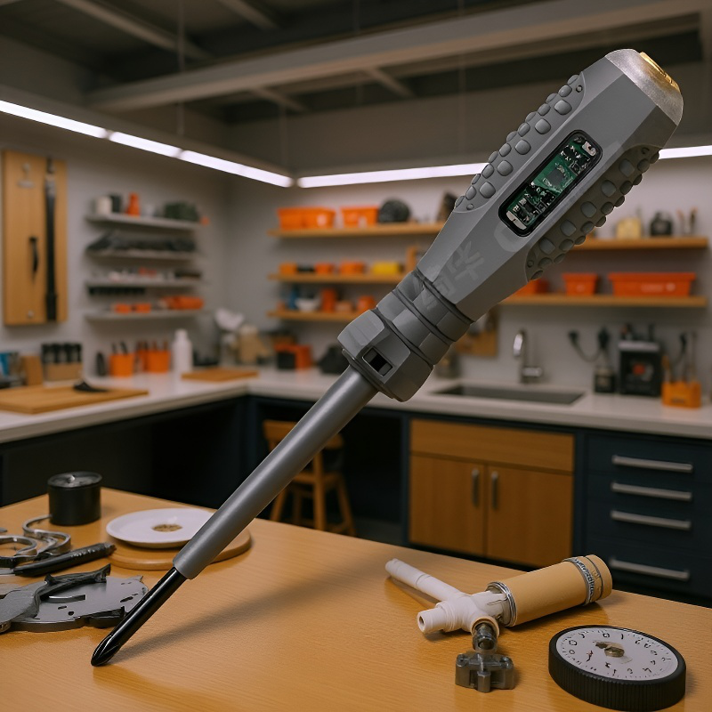 Dual Light Sensing High Torque Alloy Electric Test Pen Flexible Break Tester