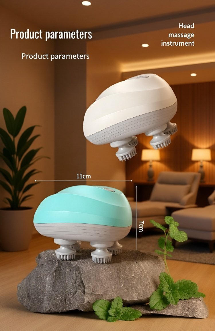 Portable scalp massager packaging