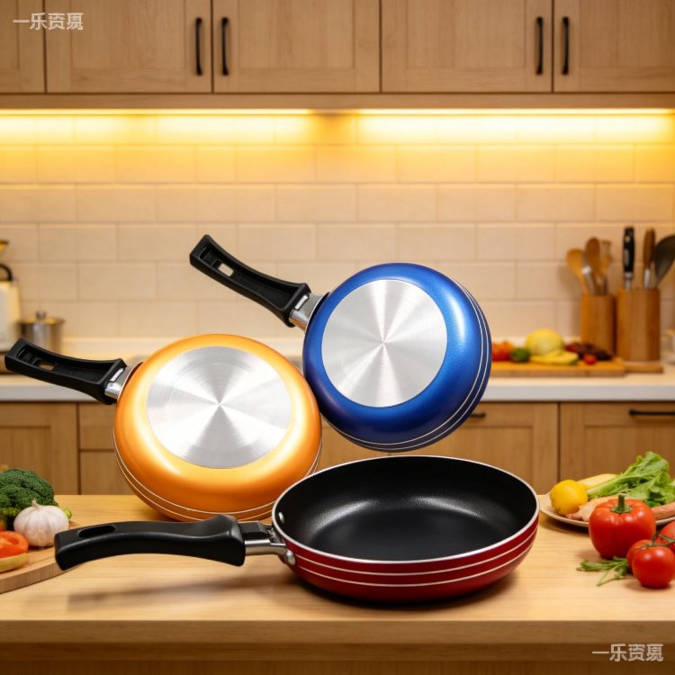 Mini sartén antiadherente con fondo grueso para huevos