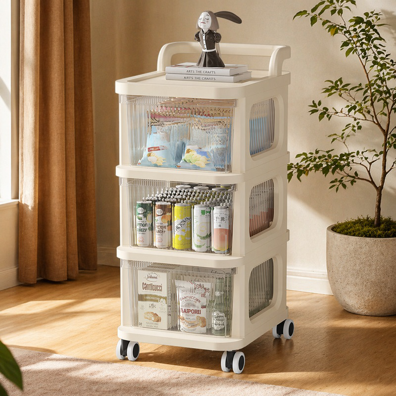 Estante de almacenamiento de varias capas para cocina y baño