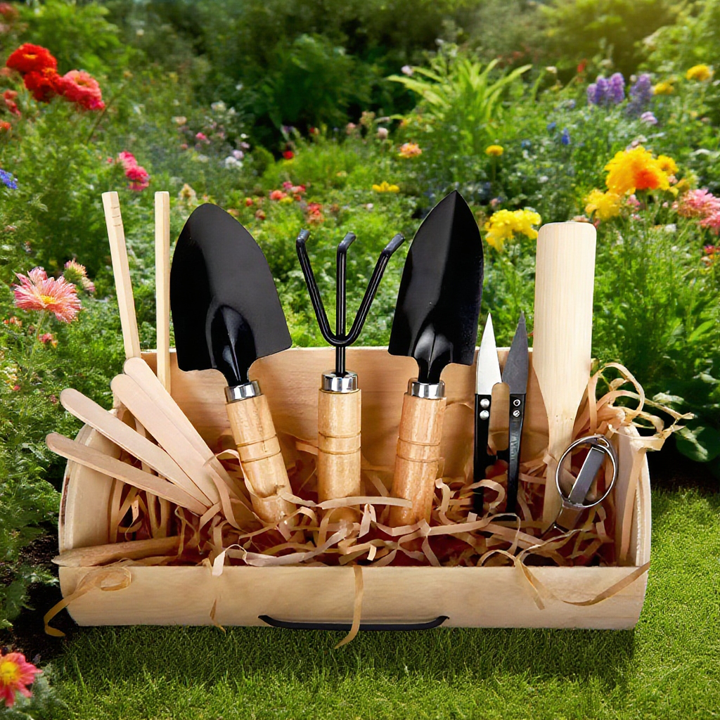 子供用ガーデニングツールキット 家庭用鉢植え花植物セット