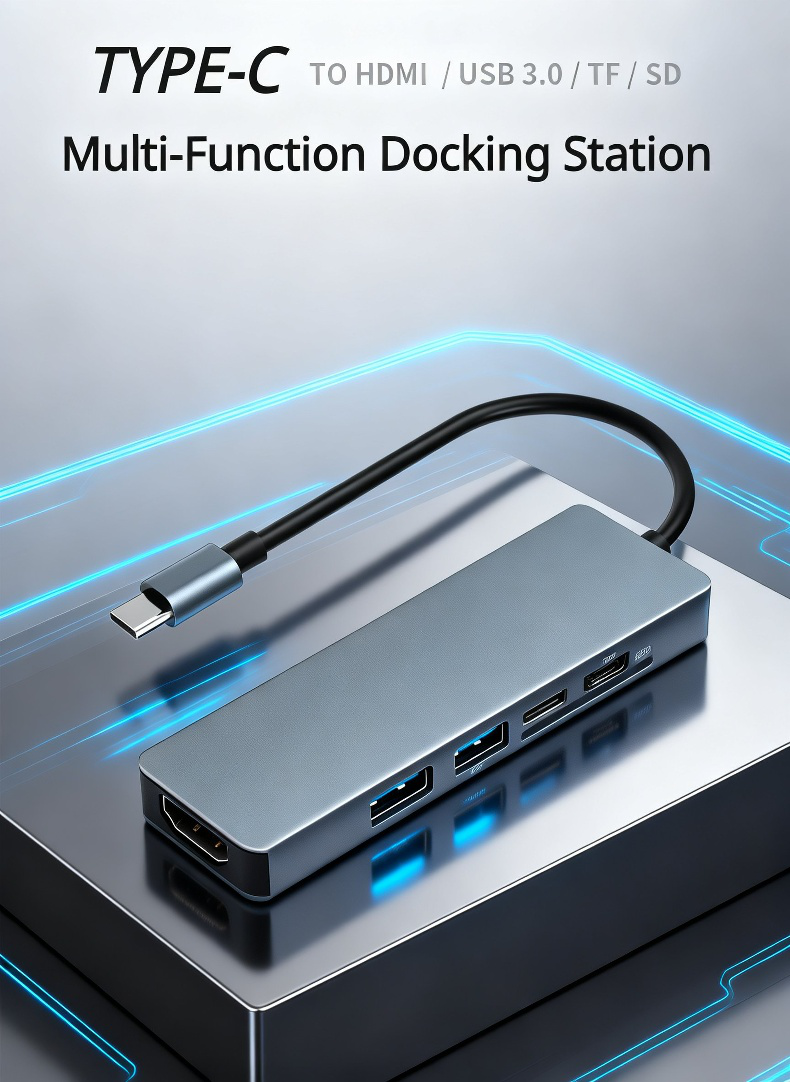 Type-C Multi-Interface Expansion Dock front view