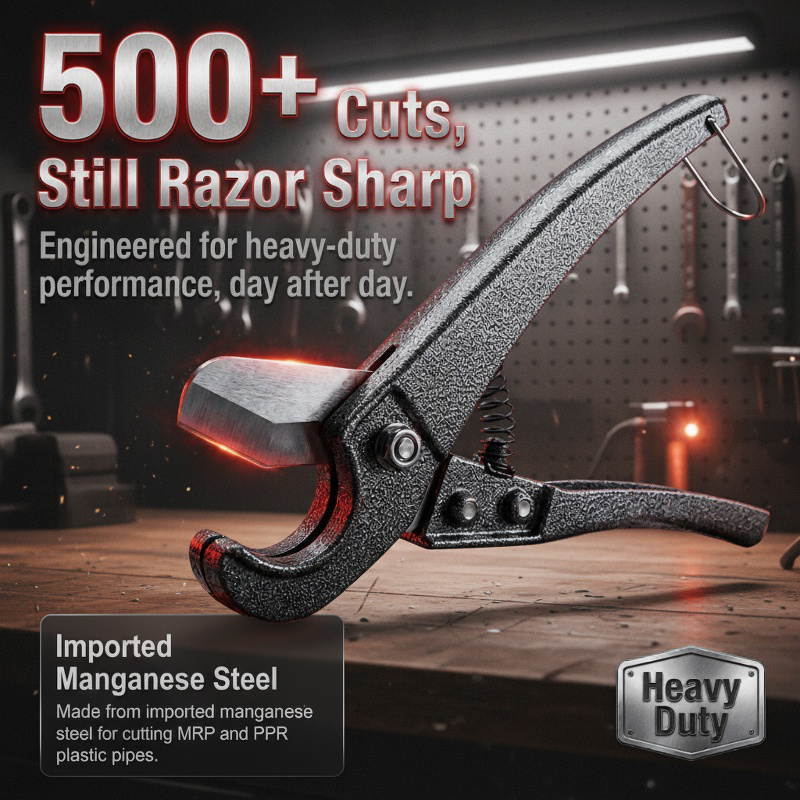 Multifunctional Plastic Pipe Cutter
