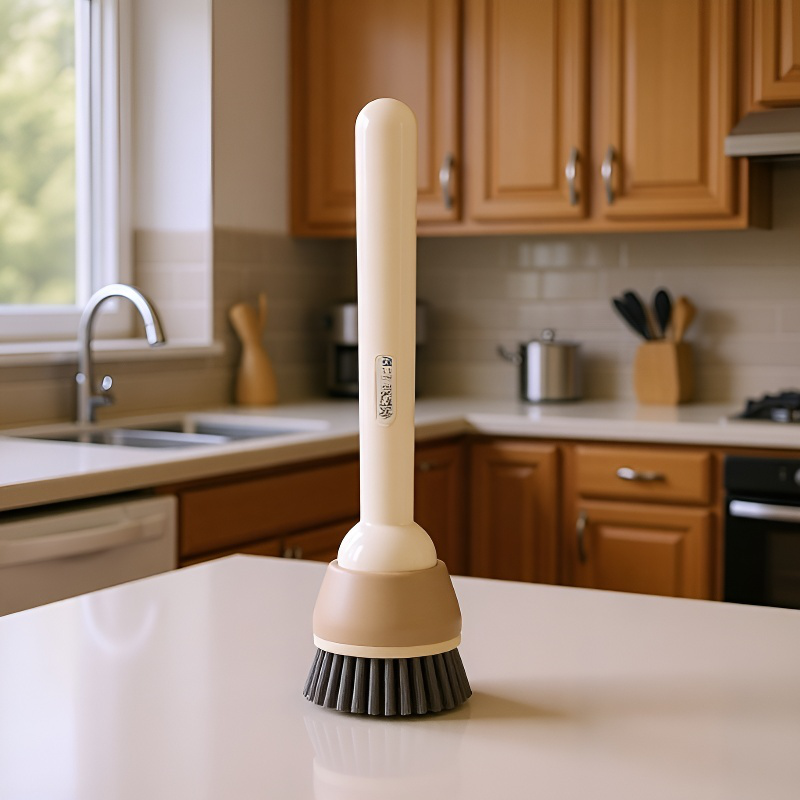 Cepillo rotativo para limpieza profunda de ollas y sartenes