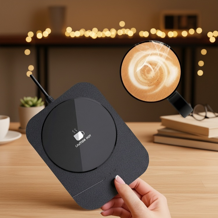 Constant temperature cup pad insulation cup pad coffee insulation pad 3 stage temperature setting au