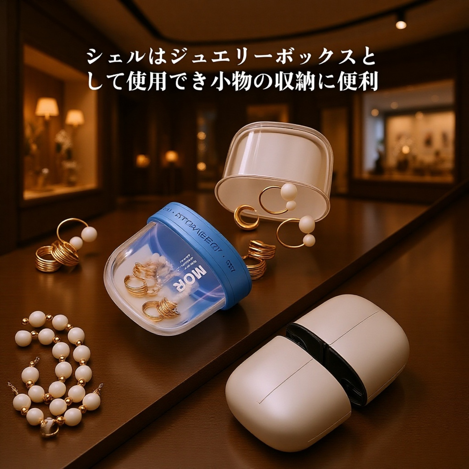 防潮迷你薬箱分割ボックスの全体画像