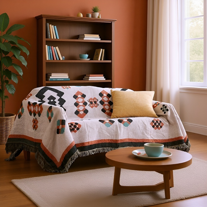 더블 소파 커버 담요 캐주얼 북유럽 장식 커버 담요 양면 타이거 커버 담요 소파 타월 소파 커버 싱글 커버 담요