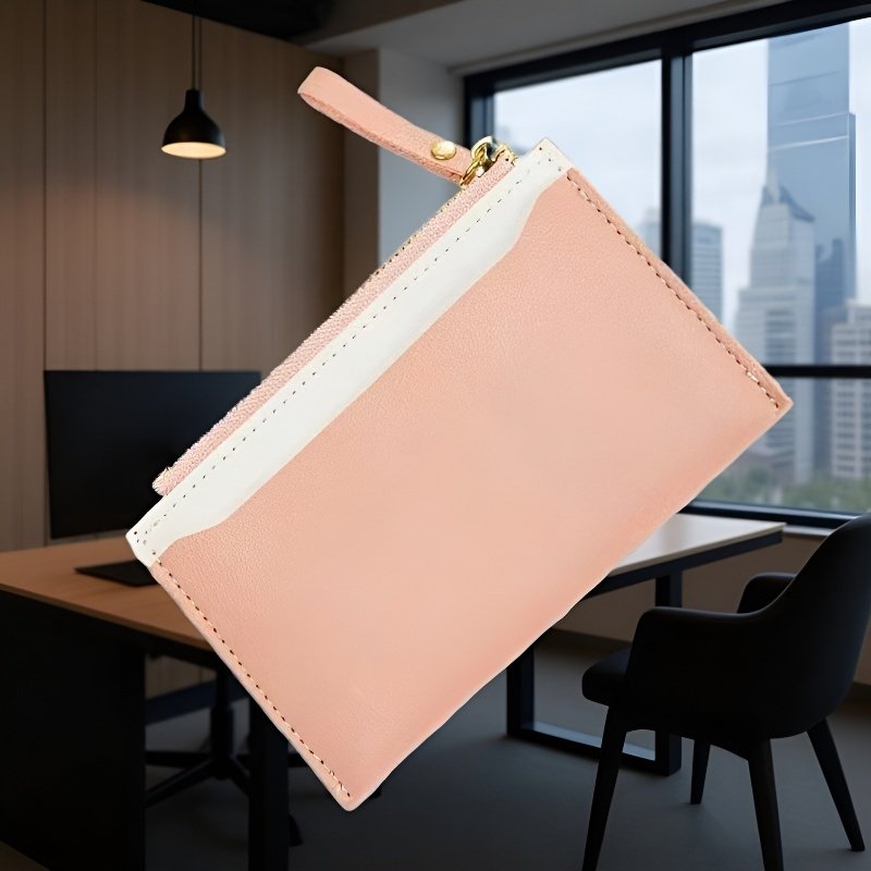 軟皮迷你證件卡片零錢包