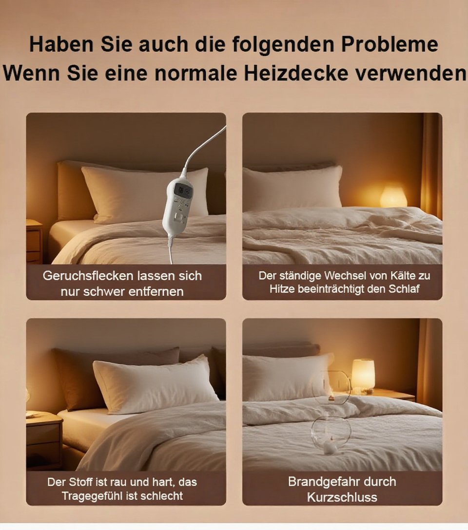 Plug-and-Play Funktion der Elektroheizdecke