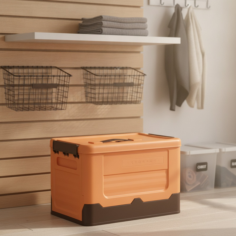 Boîte de rangement pliable grande capacité pour la maison