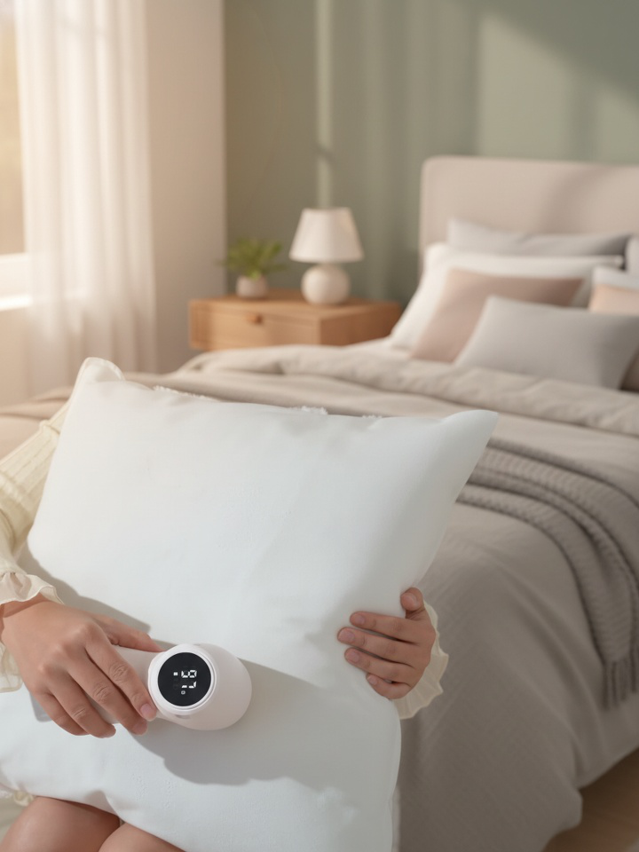 Safe and efficient lint remover in use