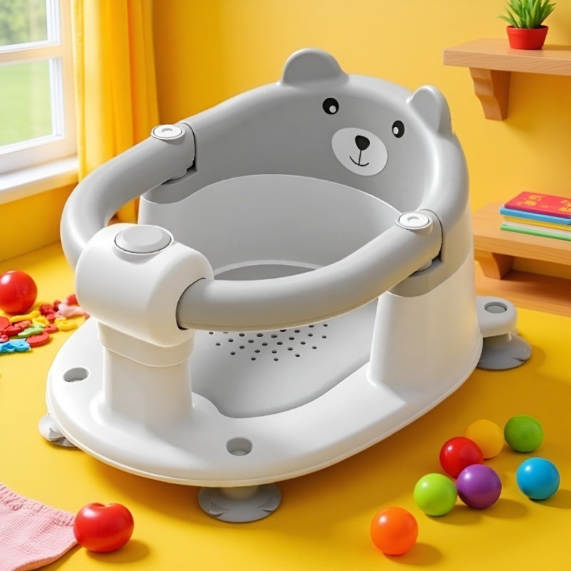  Silla antideslizante para baño de recién nacidos