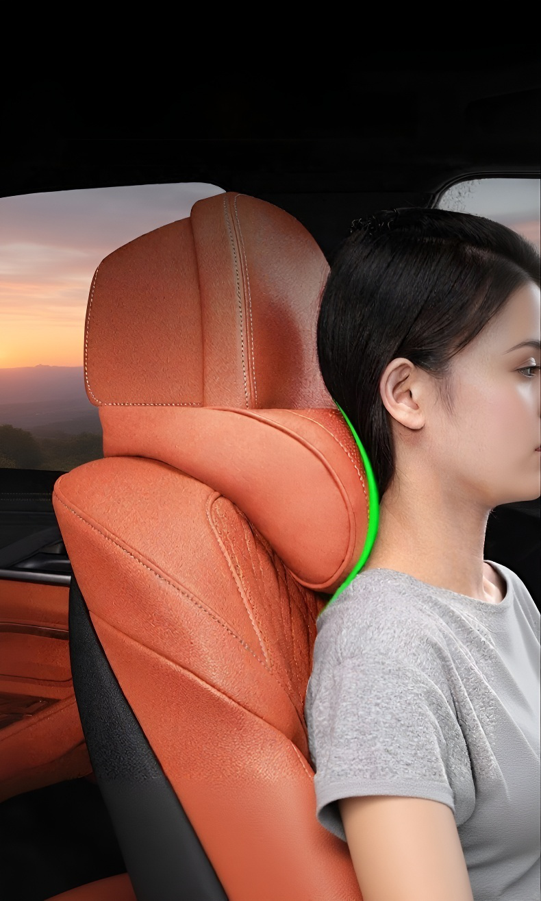 Cojín de reposacabezas para viaje en coche