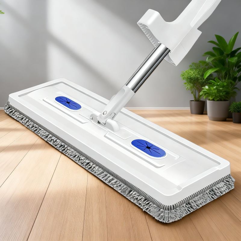 Lazy Hands-Free Flat Mop Dry and Wet Chenille Home Mop