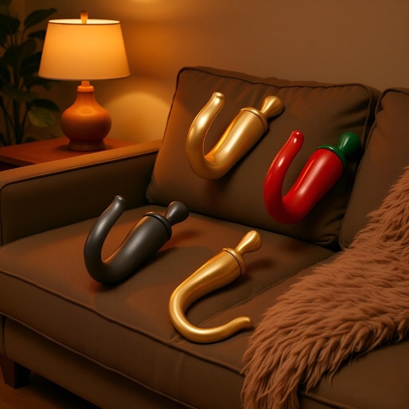 Gancho de ropa y sombrero para puerta, perchero de recibidor minimalista