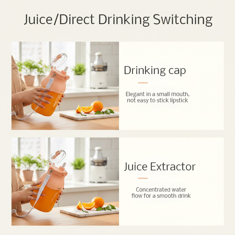 Portable Juice Extractor Multifunctional Small Quality Fruit Electric Juice Extractor Cup