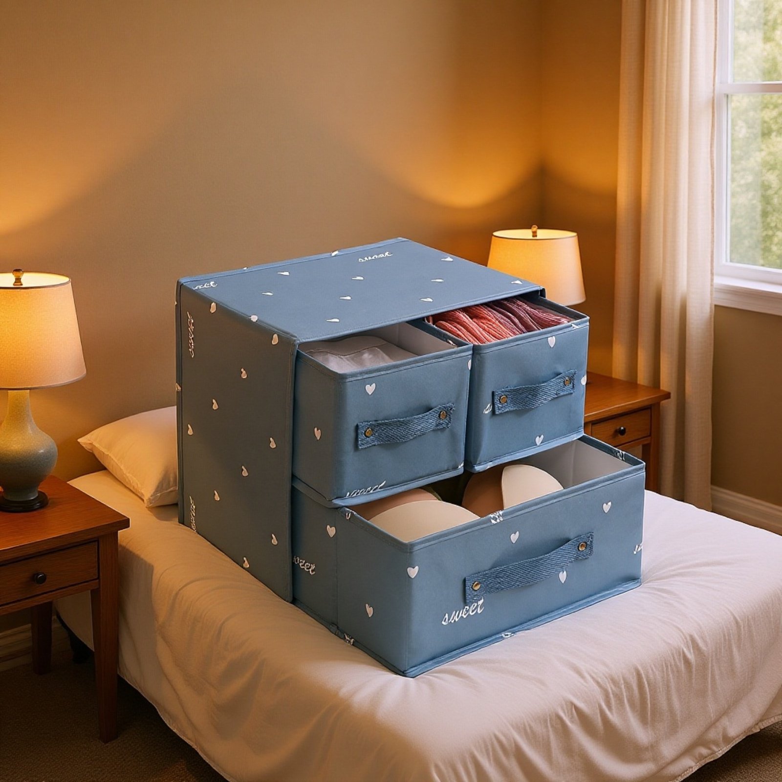 Haushalt Kleidung Organizer Schubladen-Aufbewahrungsbox