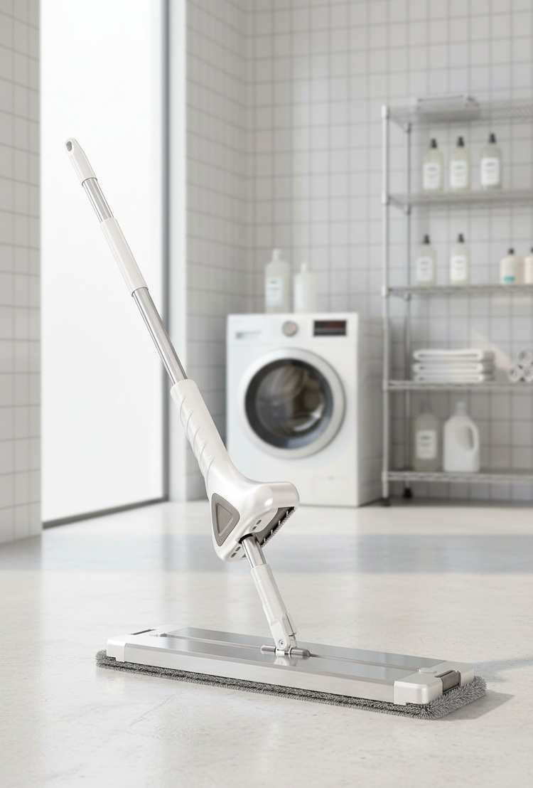 Praktischer Mopp mit Wasseraufnahmefunktion
