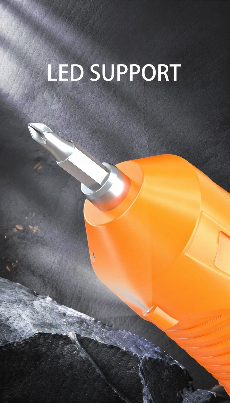 Mini lithium battery screwdriver for electronics and small tasks