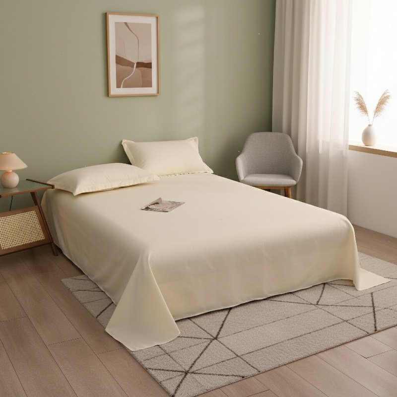 Brushed Sheets Activated Printing And Dyeing Comfortable Washed Cotton Fabrics