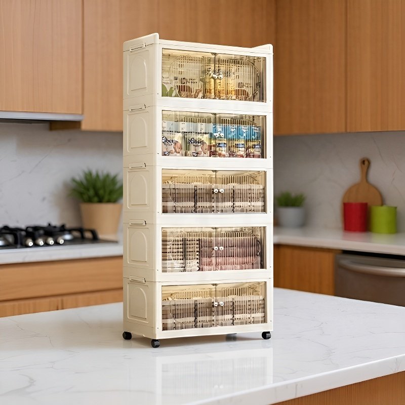 조립 필요 없는 접이식 수납장