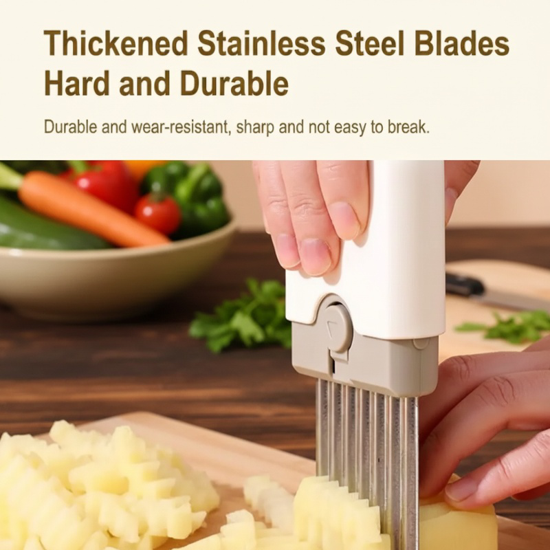 Multi-functional Stainless Steel Fruit and Vegetable Slicer and Peeler