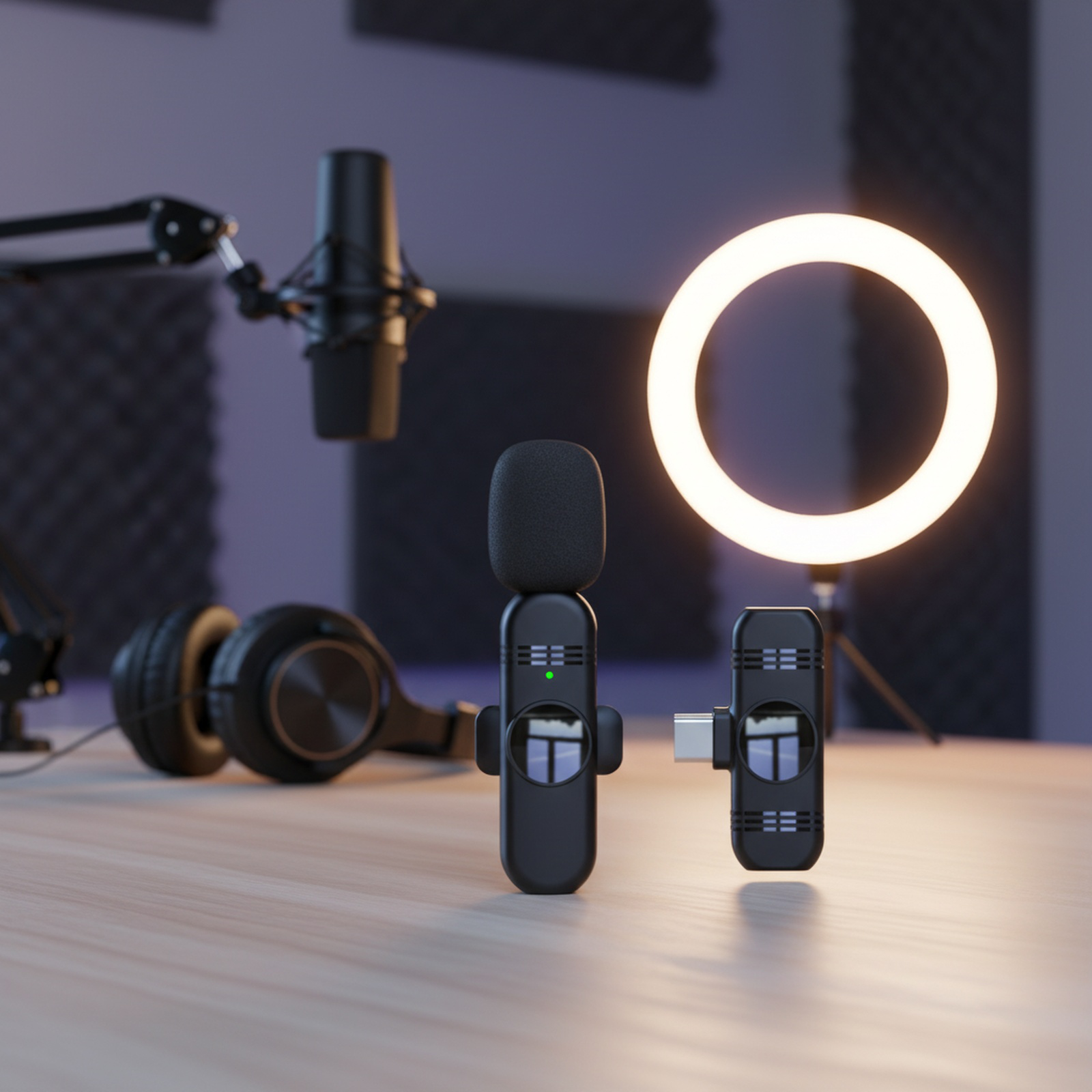 Easy wireless connectivity microphone setup