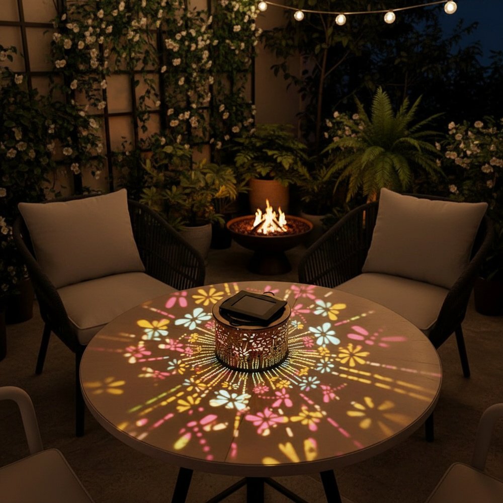 Outdoor Solar-Dragonfly-Licht, wasserdichte Hofdekoration, geeignet für Garten und Balkon