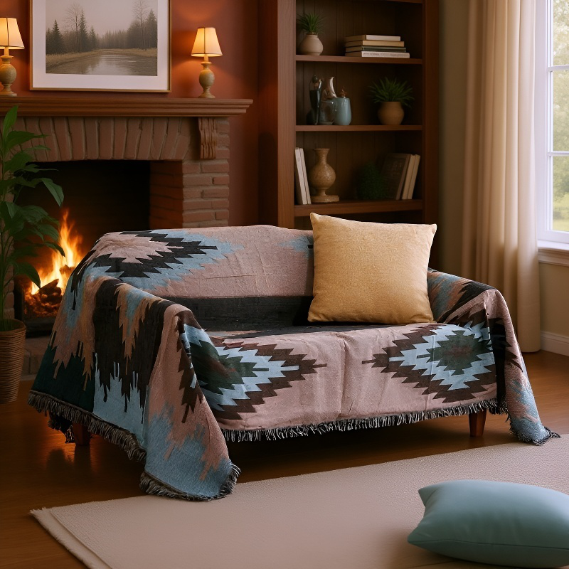 더블 소파 커버 담요 캐주얼 북유럽 장식 커버 담요 양면 타이거 커버 담요 소파 타월 소파 커버 싱글 커버 담요