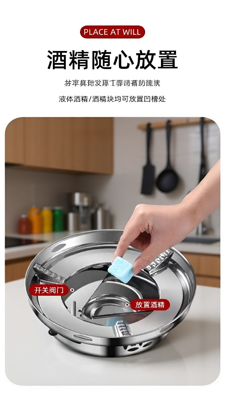 Utensilio moderno para cocinar hot pot en casa