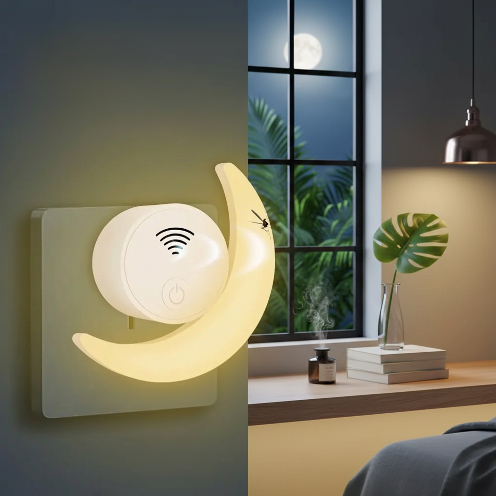 Ultrasonic Mosquito Repellent Night Lamp