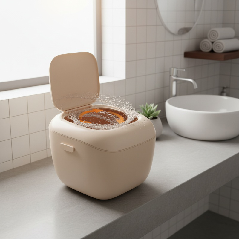 Portable mini washing machine for space saving homes