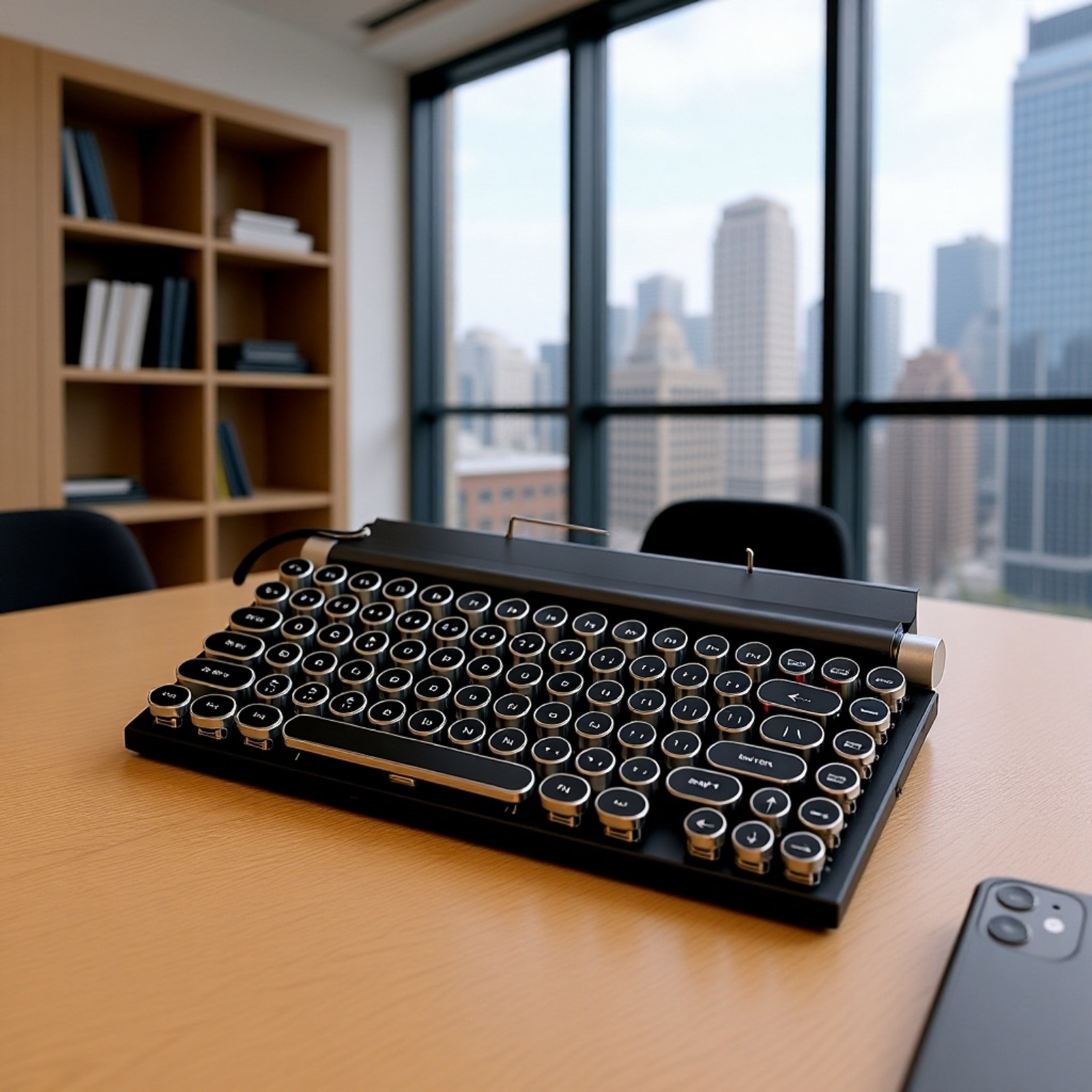 人間工学デザインのメカニカルキーボード