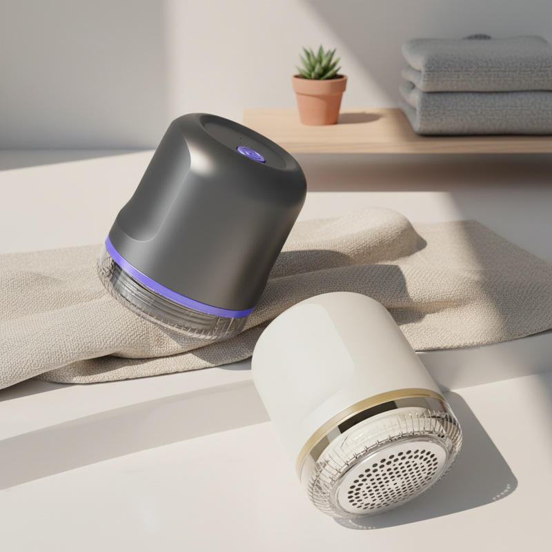 家庭用携帯型毛玉取り器 効率アップ セーター・靴下専用 USB充電式