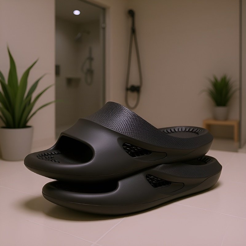 Ergonomic massage pantoffeln for bathroom comfort