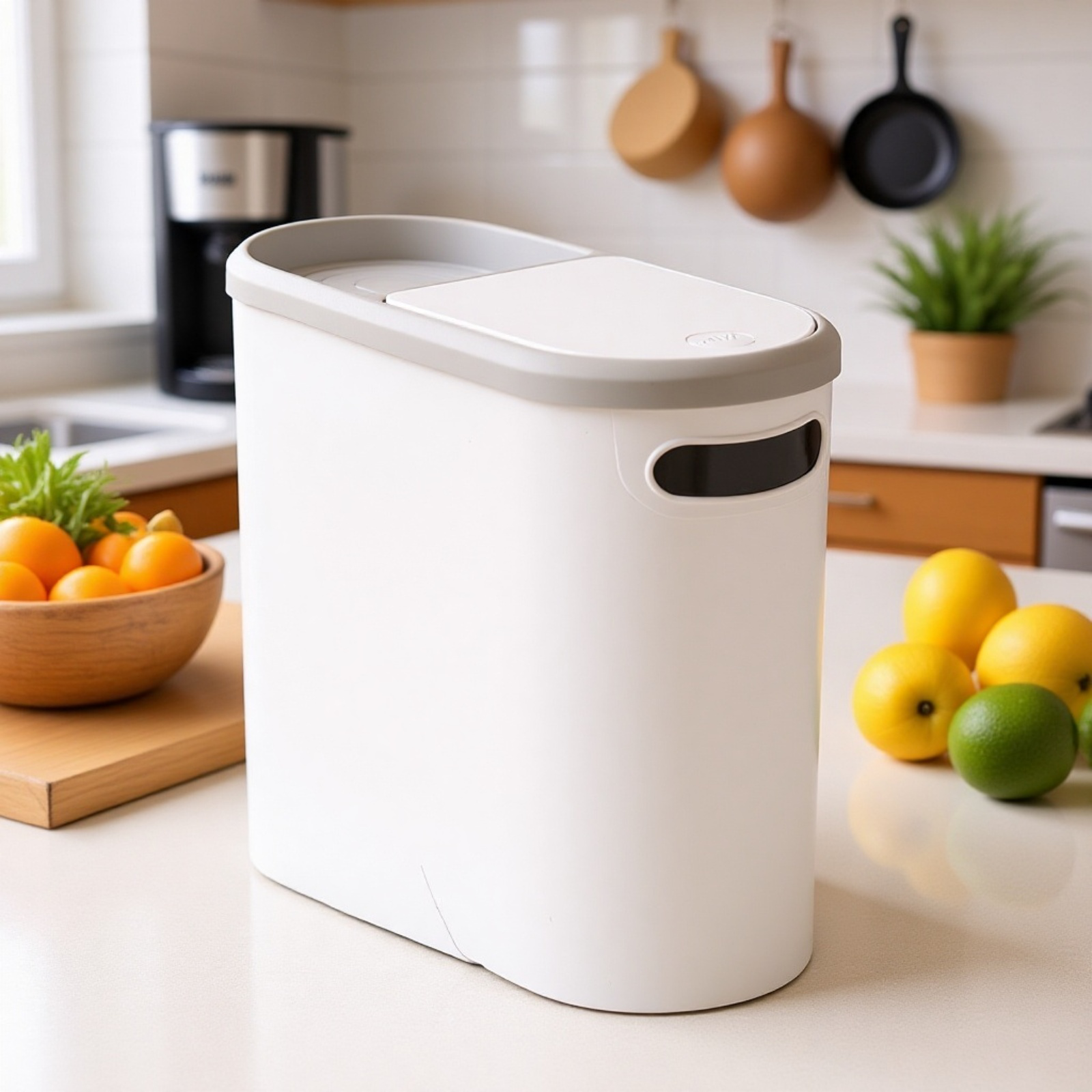 クリエイティブゴミ箱 家庭用トイレゴミ箱 リビングルーム キッチンゴミ箱 バスルーム 隙間ゴミ箱 蓋付き プッシュ式ゴミ箱