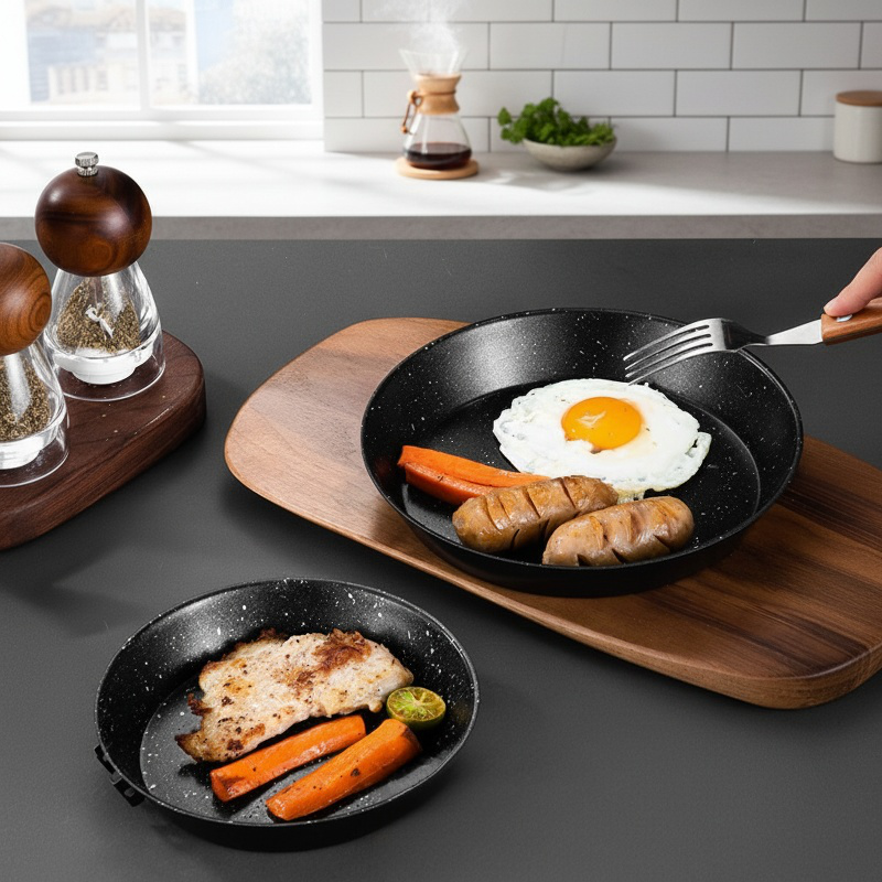 Easy-to-clean foldable pan for outdoor adventures