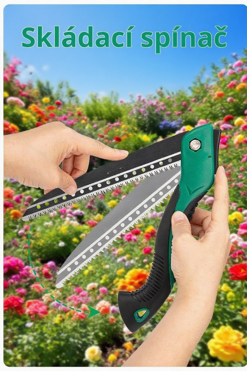 Ruční pila pro dřevo s ergonomickou rukojetí