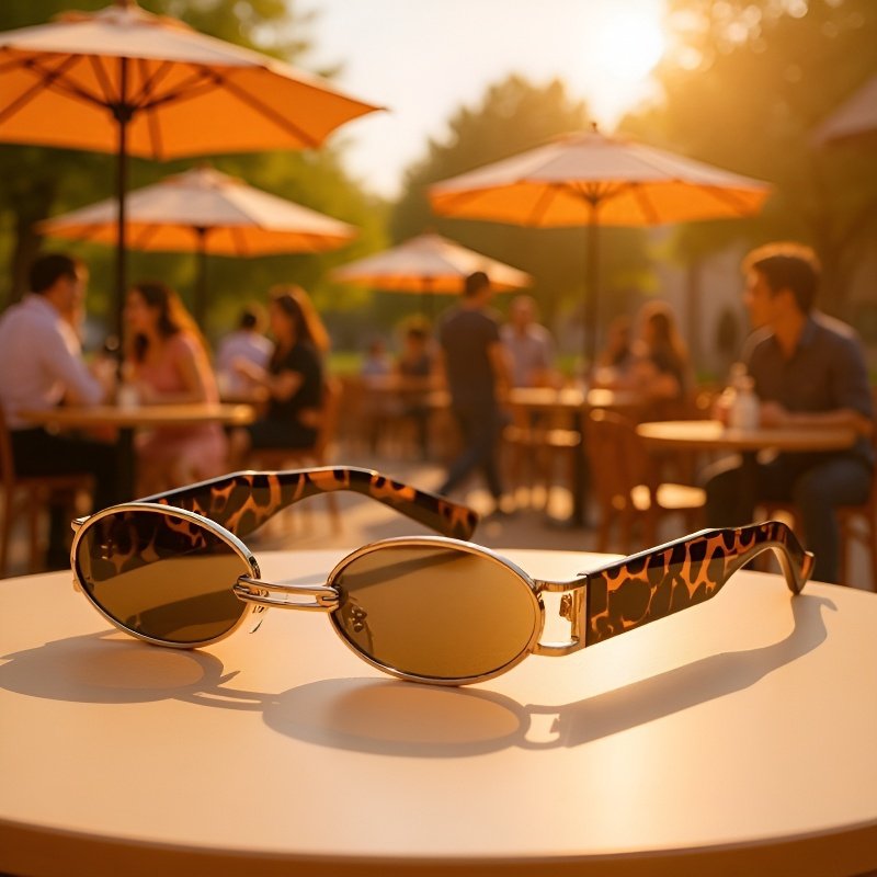 Retro Small Frame Sunglasses