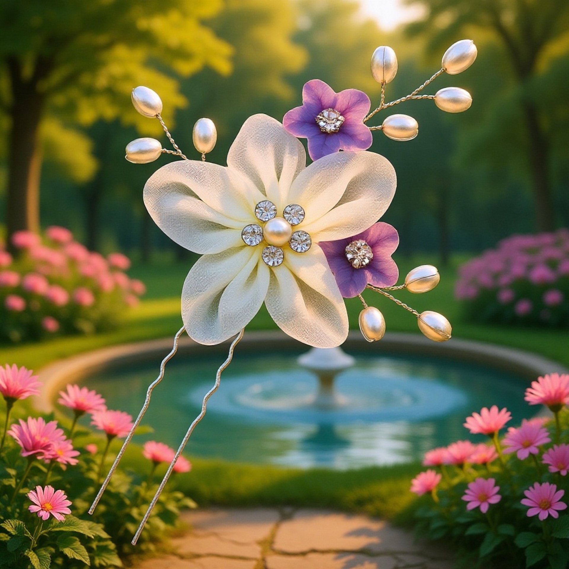 Kreativer Haarschmuck für Partylooks