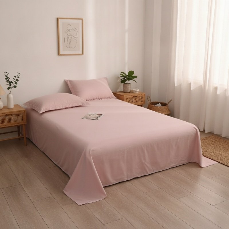 Diseño moderno de sábanas teñidas y estampadas