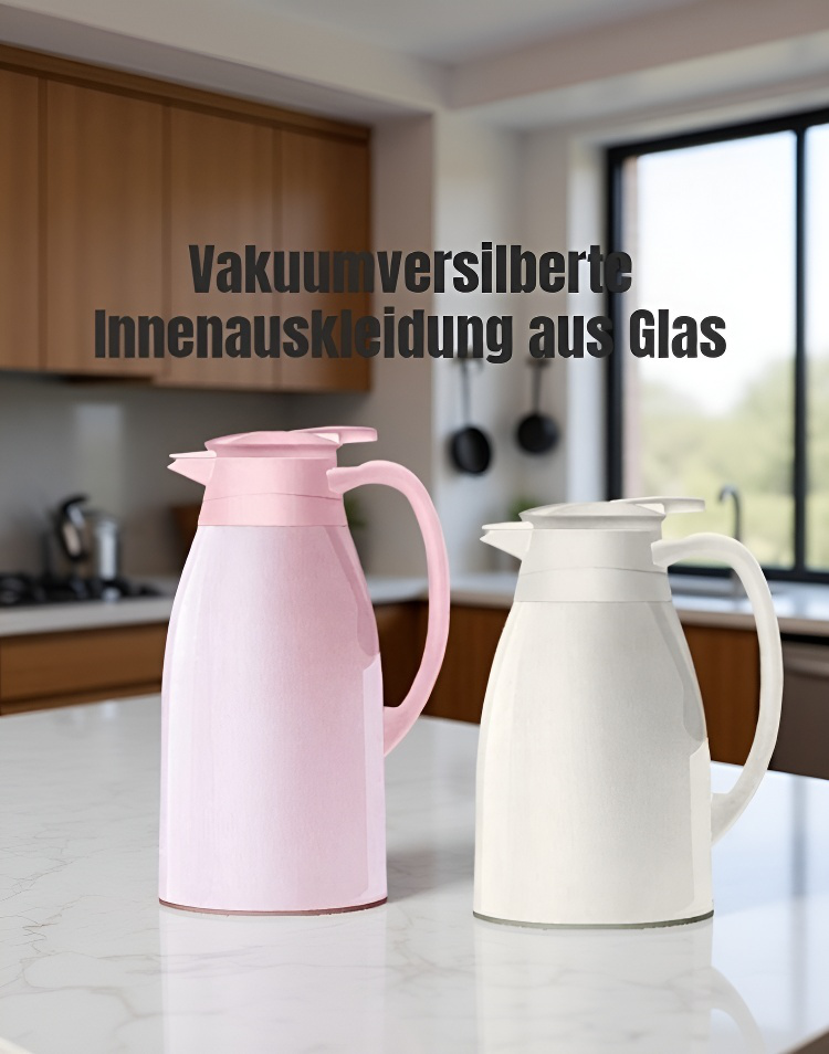 Thermosbehälter mit auslaufsicherem Deckel