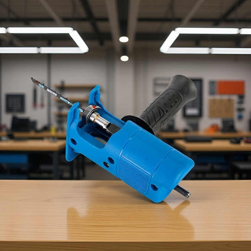 Elektrische Säbelsäge für Holzarbeiten, geeignet als Bohrmaschinenhilfe