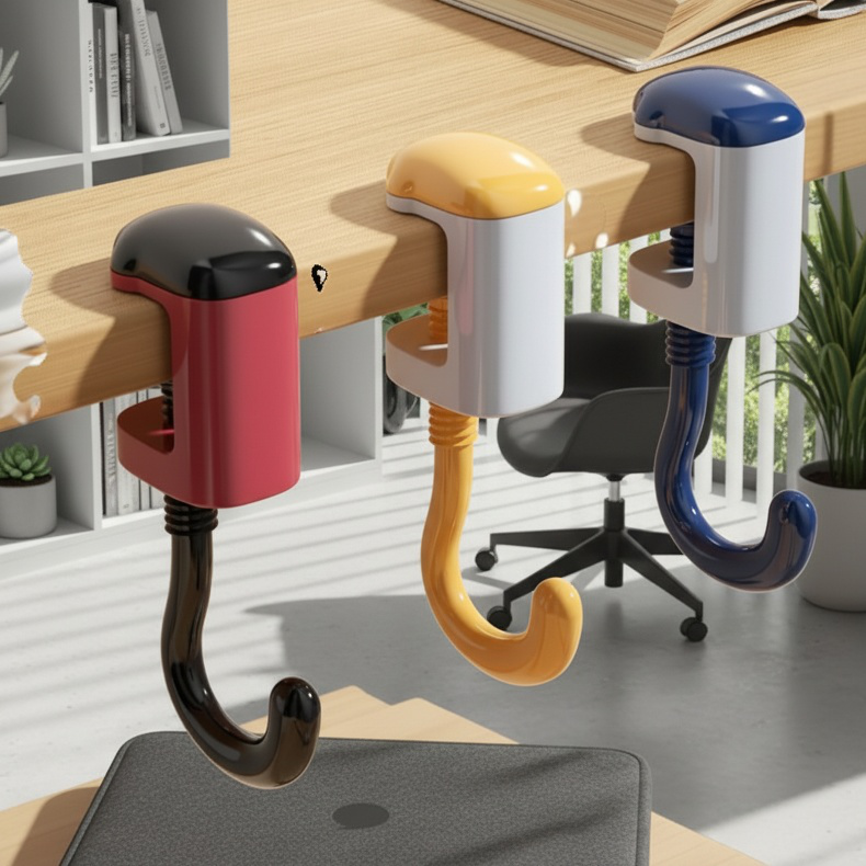 Accessoire de rangement pour bureau d'enfant, sans perçage
