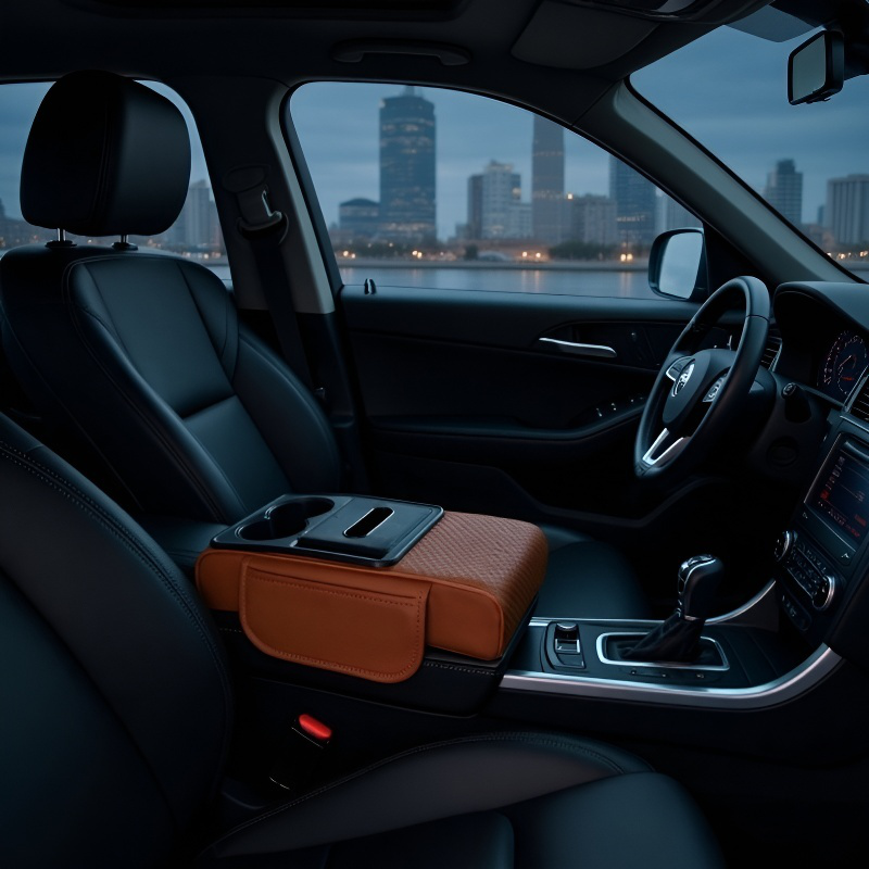 Protector de reposabrazos para coche 2025, diseño grueso y elevado