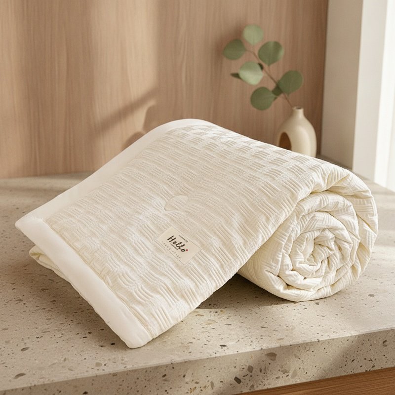 Cool Washed Cotton Quilt for Summer