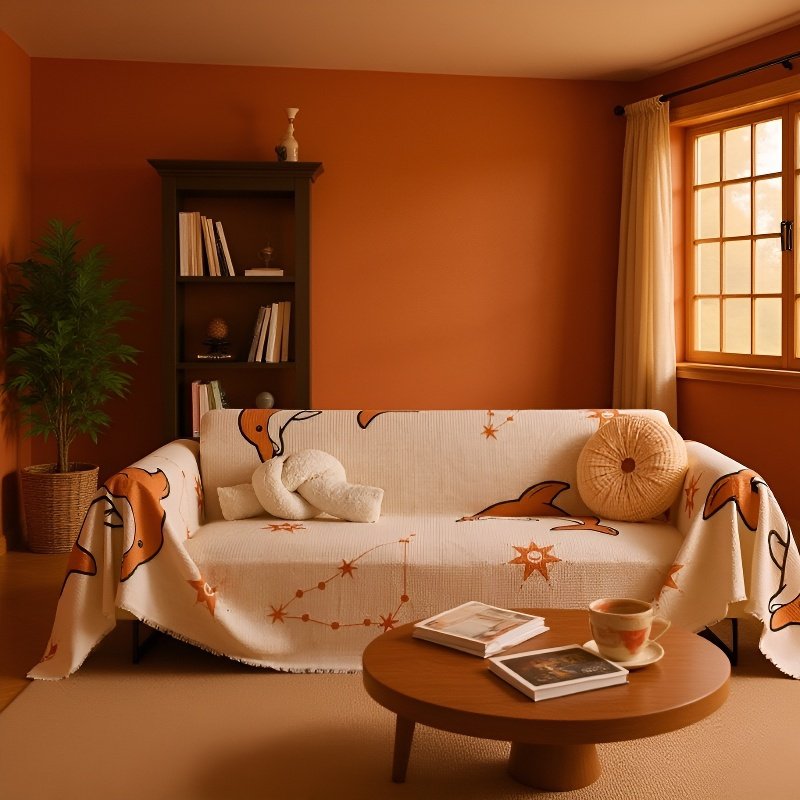 양면 풀커버 소파커버 미끄럼방지 풀커버 소파커버 셰닐 고양이잡기방지 소파커버