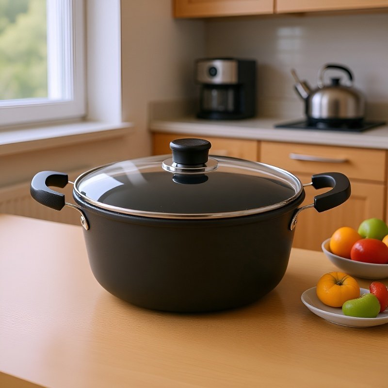 McRib-Suppentopf mit zwei Griffen, antihaft