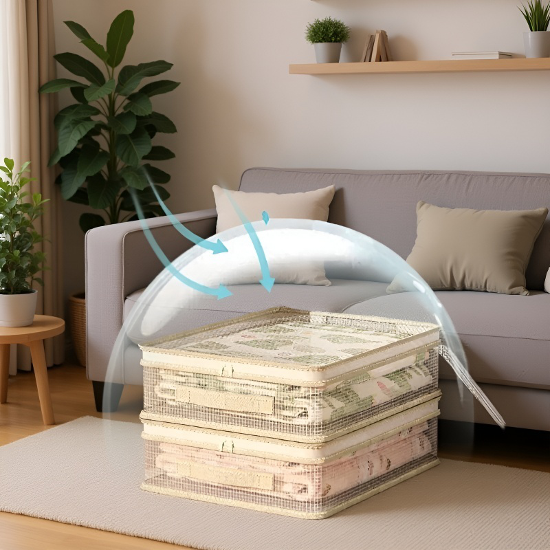 Bolsa organizadora transparente y práctica de usos múltiples